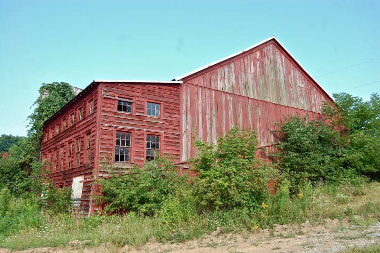 Red barn siding Cochrans Lumber