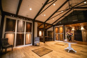 engineered wood flooring showroom