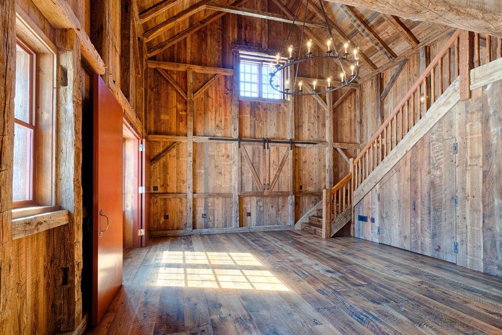 Millenial Properties - Barnboard Flooring Beams Walls and More with Cochran's Lumber