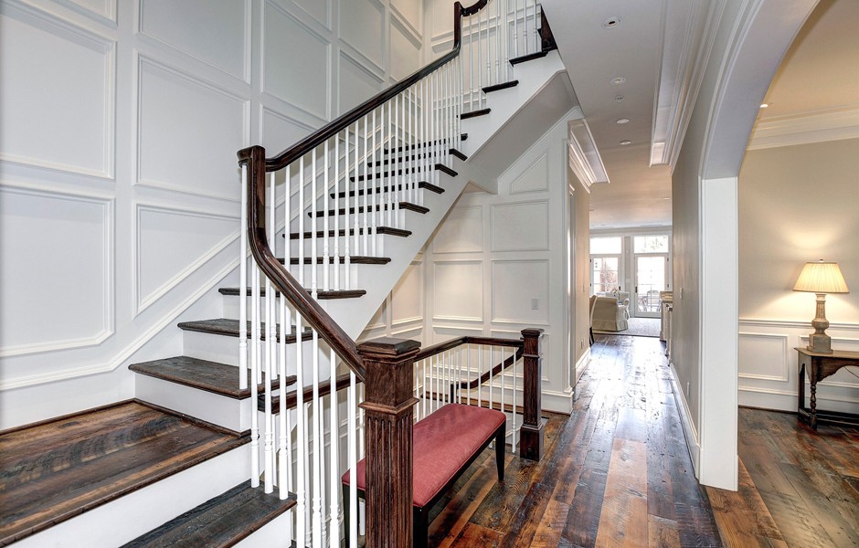 Antique Oak floors and treads