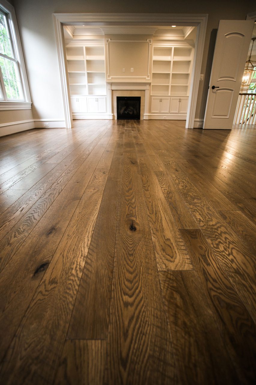 Image of 357 width flooring in LSWO English Chestnut by Cochran's