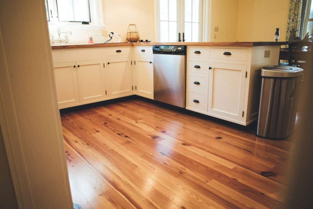 Image of Antique Heart Pine Custom Flooring