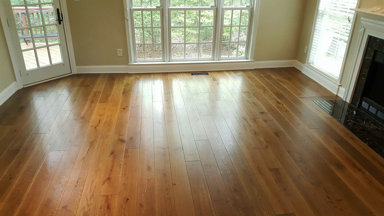 dutch brown custom finish wood flooring