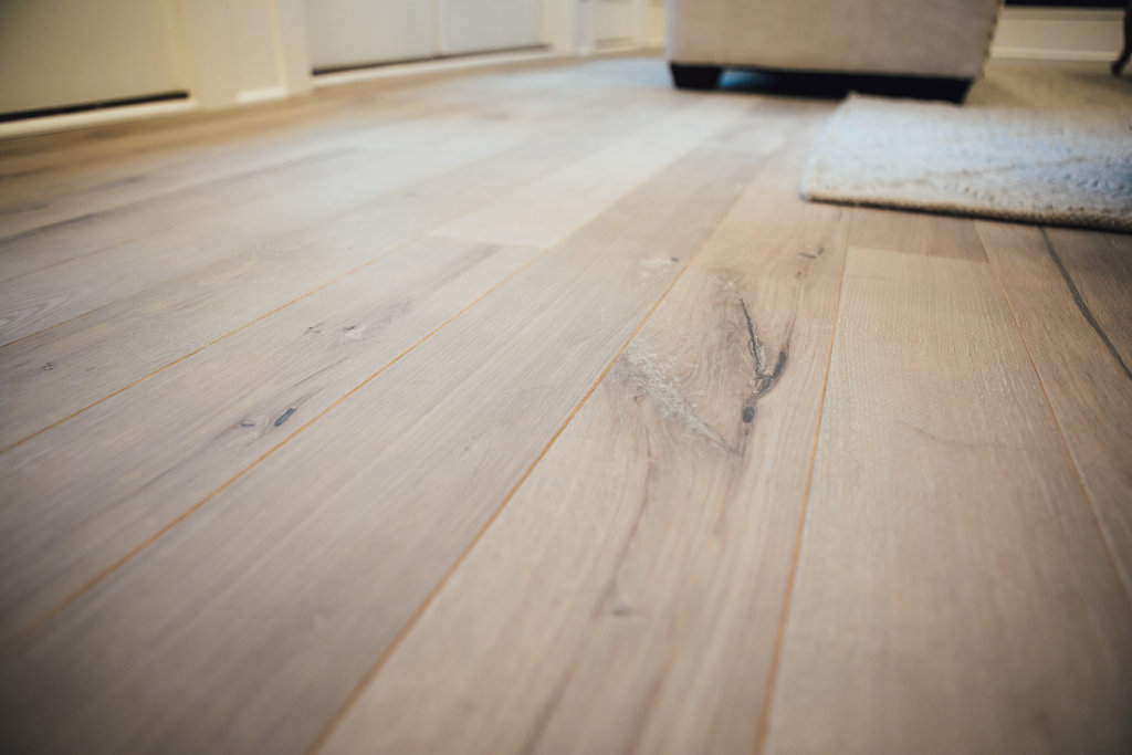 Grey Ghost - close-up with American Heritage Flooring by Cochran's Lumber