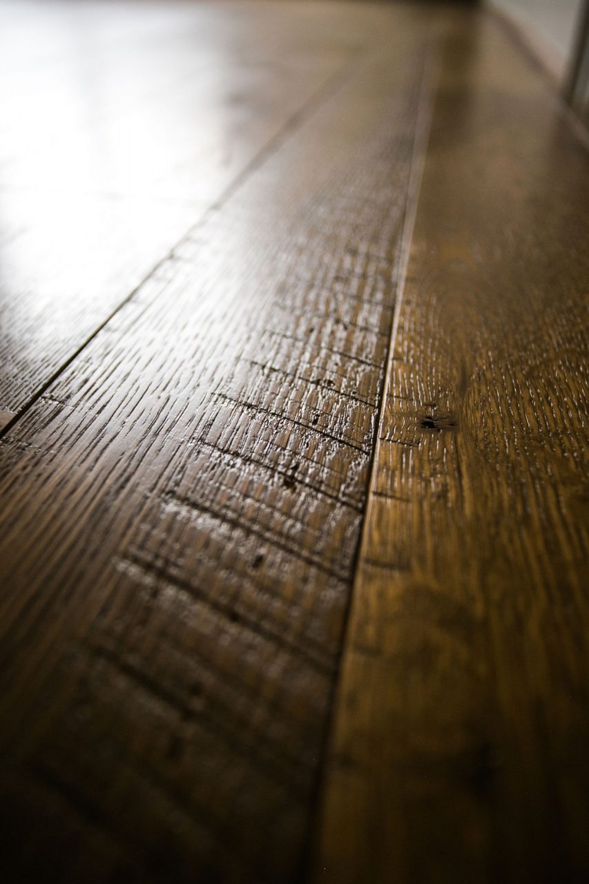 Pic of Rustic Engineered Wood Flooring English Chestnut by Cochran's Lumber