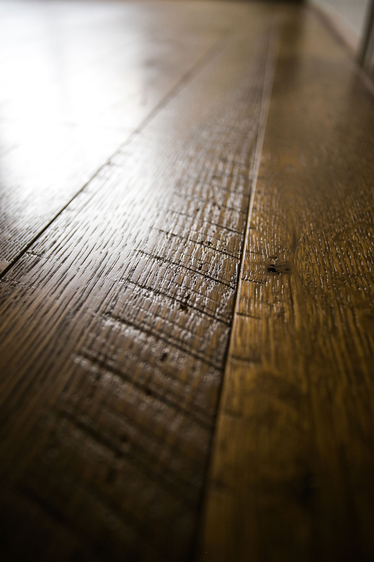 Rustic Engineered Wood Flooring English Chestnut by Cochran's Lumber