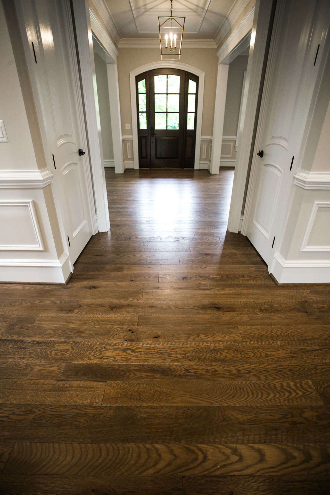 Versatile Wood Flooring Finish Compliments range of interior design elements with Cochran's Lumber