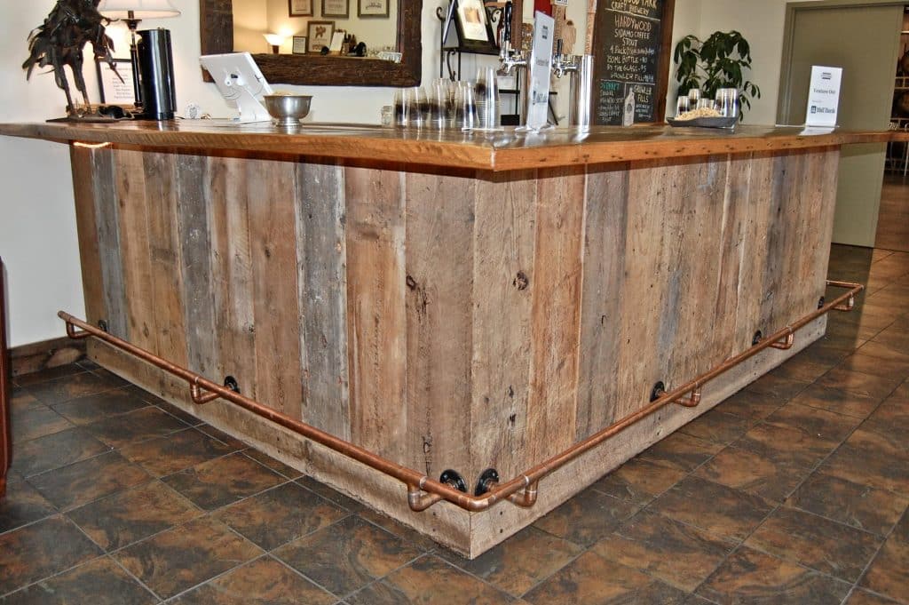 Bar Paneling Antique Barnboard Cochrans Lumber