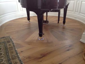 Antique Oak Milled Piano Room