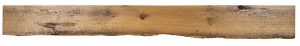 Cochrans Antique Oak Re-sawn Natural Edge Custom Mantels