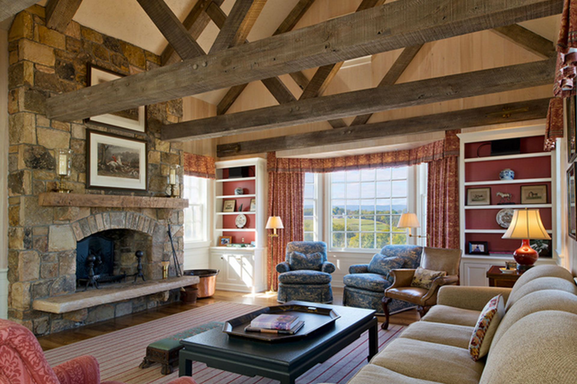 Reclaimed Beams Epstein Trusses