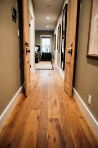 Image of wood flooring with fuming finish