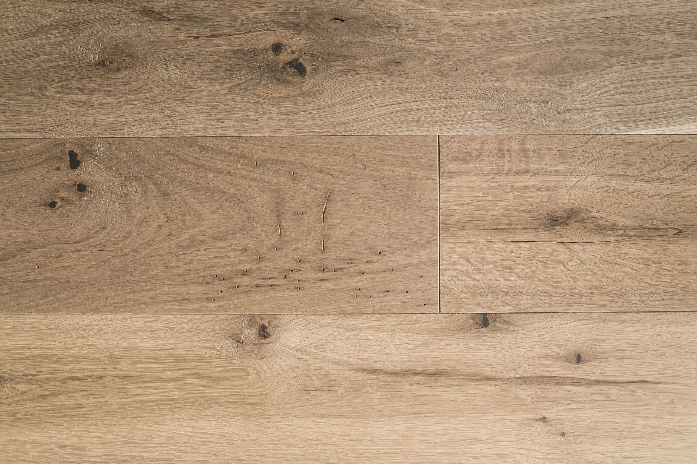 Live Sawn White Oak Invisible Fumed