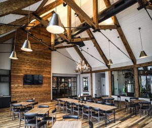 Image of Wood Flooring Restaurants Bavarian Inn by Cochrans Lumber 5