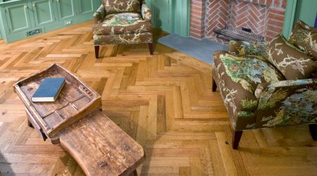Image of Antique Oak Milled Flooring by Cochrans Lumber