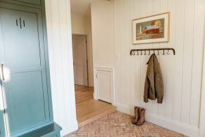 Image of Traditional Farmhouse Mud Room with Cochrans Lumber