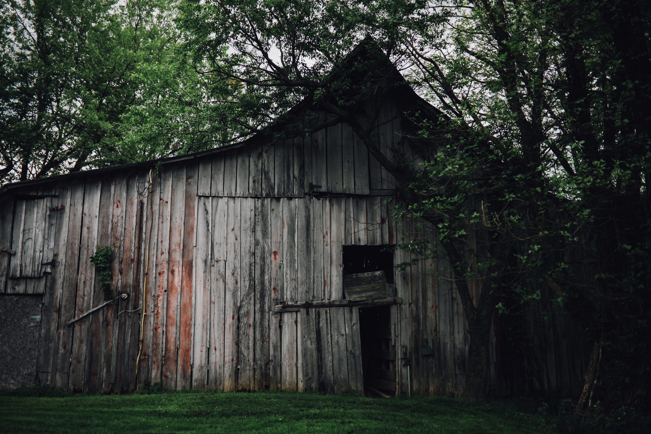 A barn we get wood to use for our reclaimed lumber